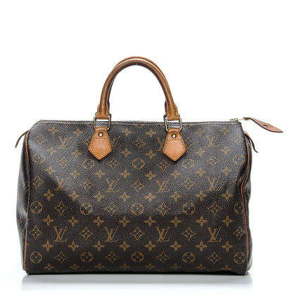 Louis Vuitton Monogram Speedy 35 1 of 8