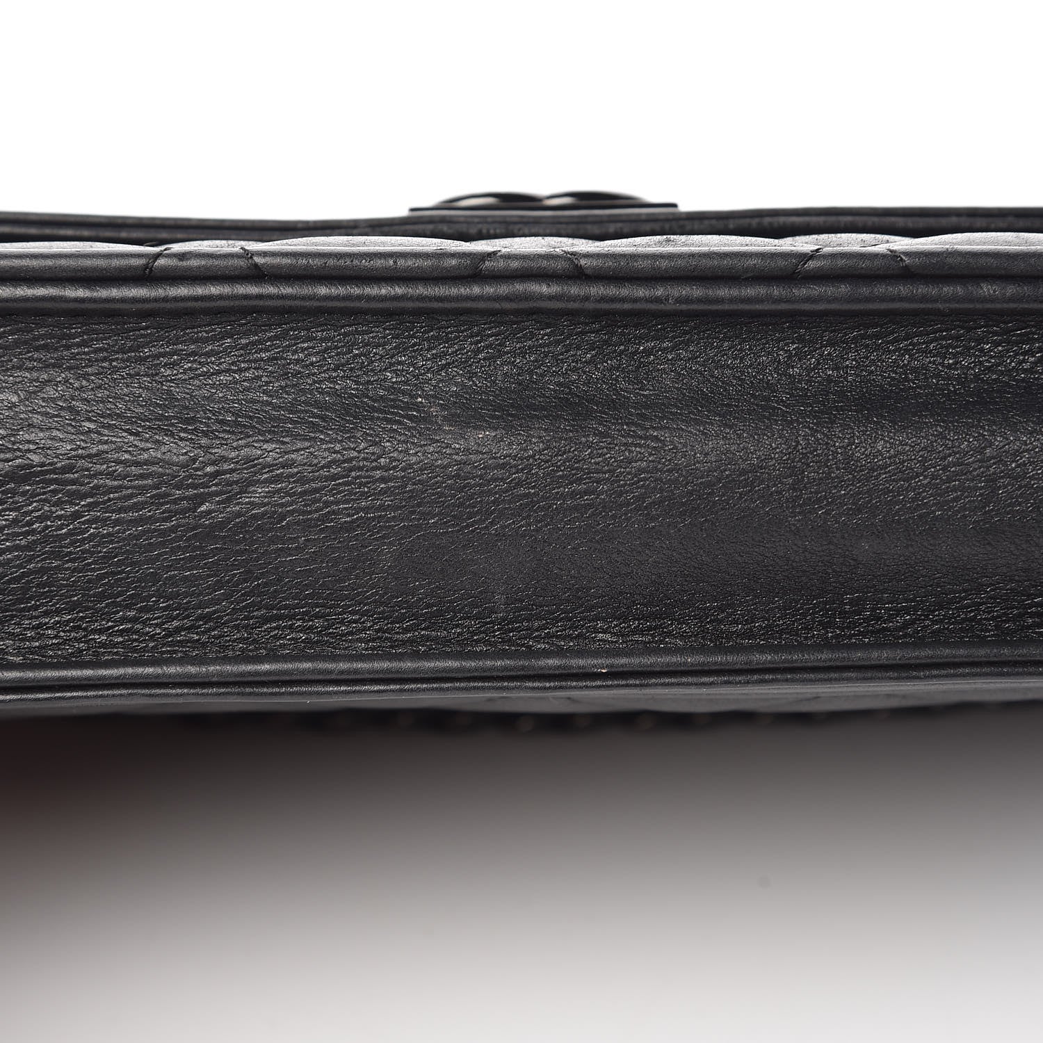 Chanel Lambskin Quilted Boy Wallet On Chain WOC Black 16 of 18