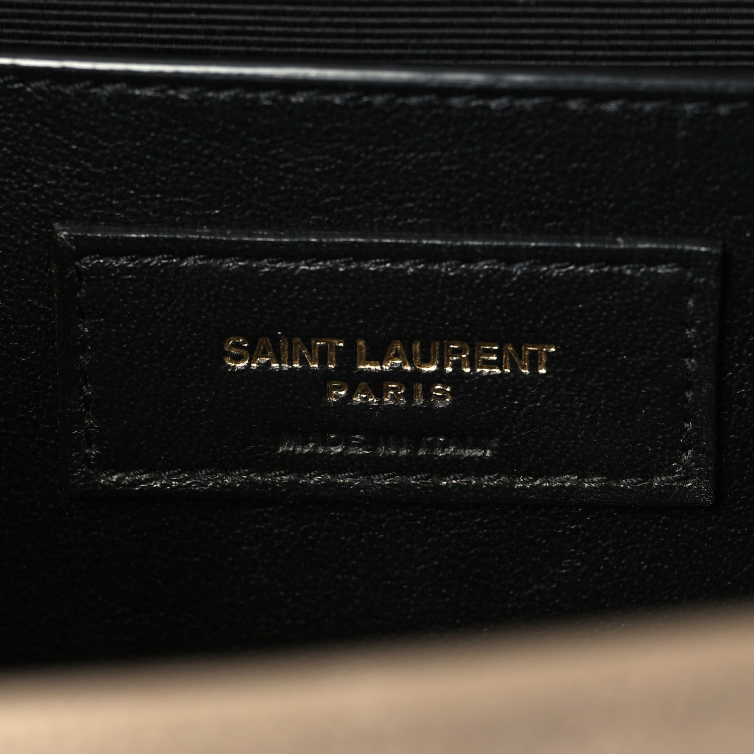 Saint Laurent Grain De Poudre Textured Mixed Matelasse Medium Triquilt Monogram Satchel Dusty Grey 6 of 10