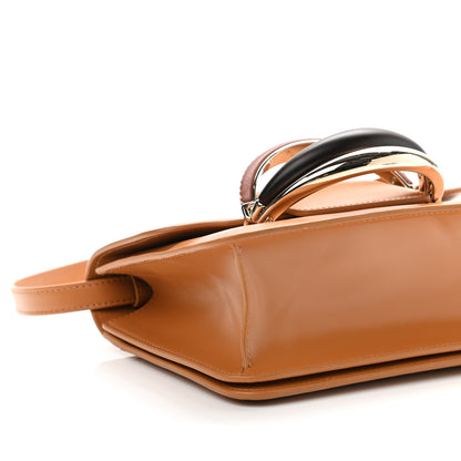 Chloe Calfskin Kattie Shoulder Bag Autumnal Brown 8 of 9