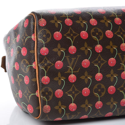 Louis Vuitton Monogram Cerises Speedy 25 22 of 27