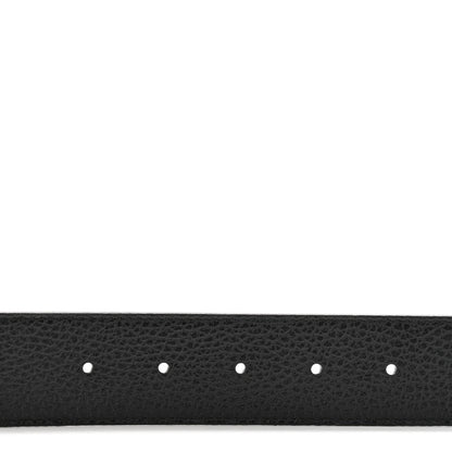 Gucci Calfskin Double G Reversible 37mm Belt 85 34 Black Cocoa 3 of 7