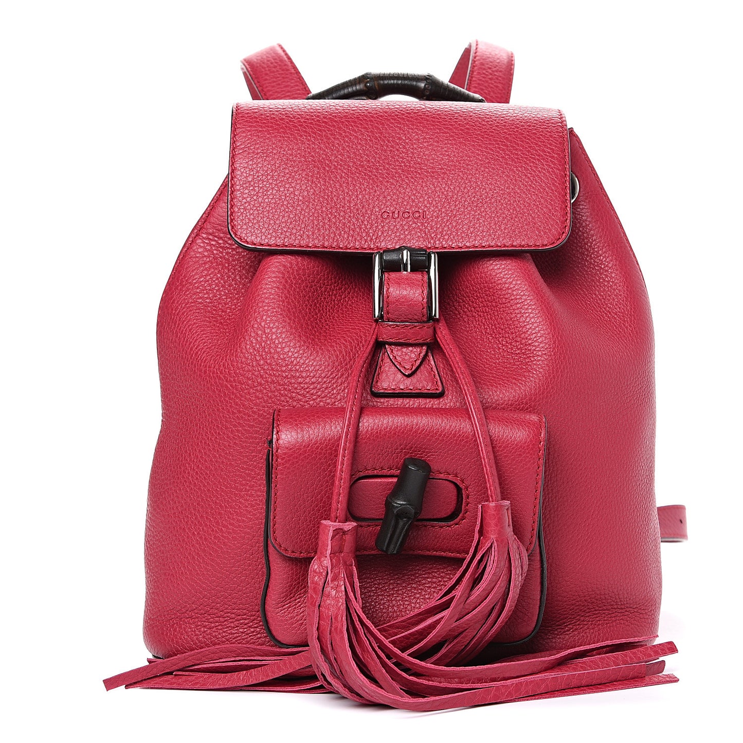Cellarius Calfskin Small Bamboo Backpack Petunia