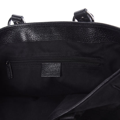 Gucci Monogram Medium Tote Black 6 of 10
