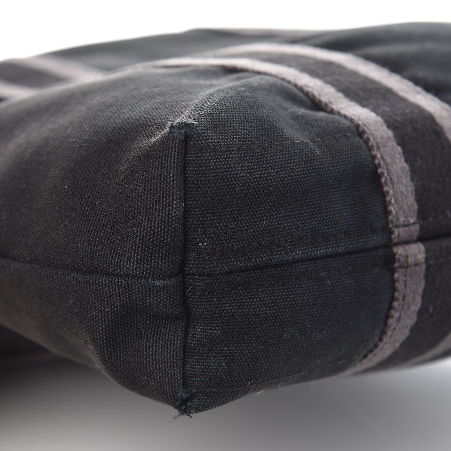 Hermes Canvas Fourre Tout Black 8 of 11