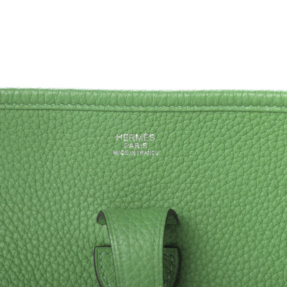 Hermes Taurillon Clemence Amazone Evelyne III PM Bambou 8 of 8
