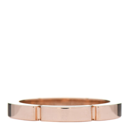 Cartier 18K Pink Gold Diamond Maillon Panthere Half Diamond Wedding Band Ring 49 4.75 3 of 6