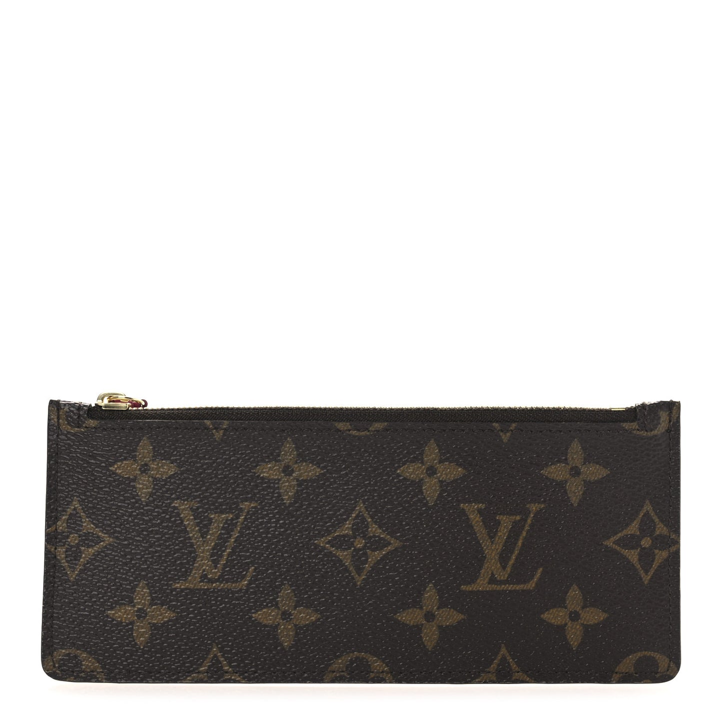 Monogram Josephine Wallet Zippered Insert Fuchsia