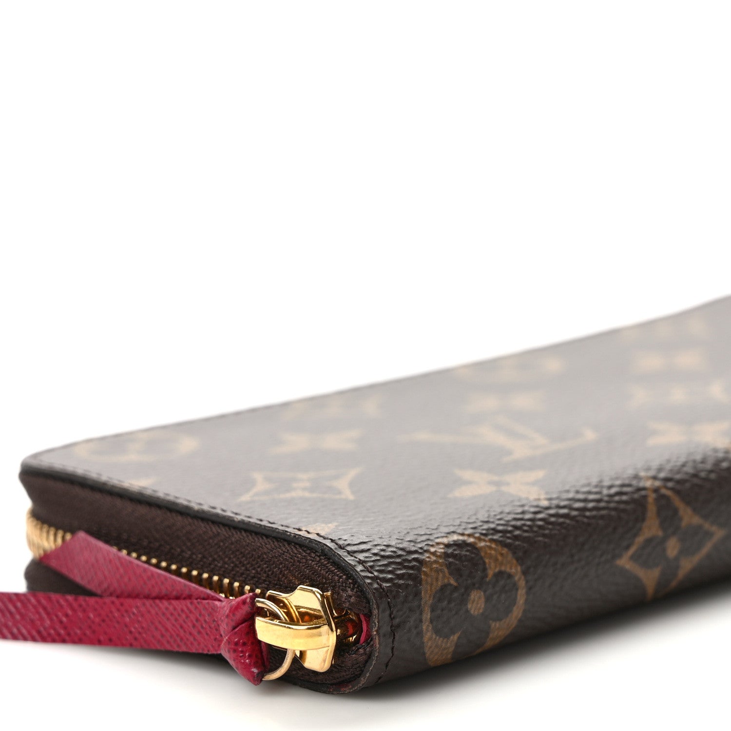 Louis Vuitton Monogram Clemence Wallet Fuchsia 7 of 9
