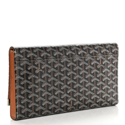 Goyard Goyardine Monte Carlo Bois Clutch Black 2 of 9