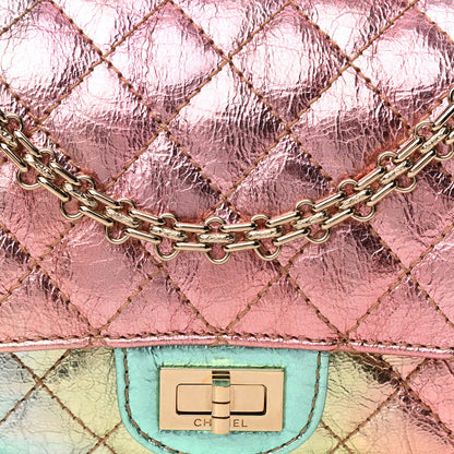 Chanel Metallic Goatskin Quilted 2.55 Reissue 225 Flap Multicolor 8 of 11