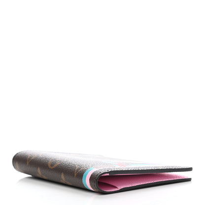 Louis Vuitton Monogram 2016 Christmas Animation Passport Cover Rose Ballerine 4 of 7