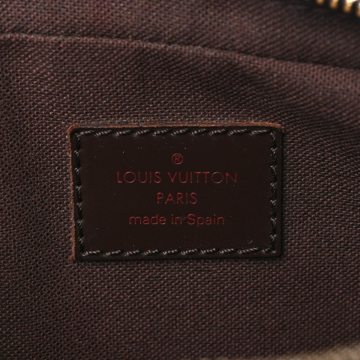 Damier Ebene Brooklyn Bum Bag