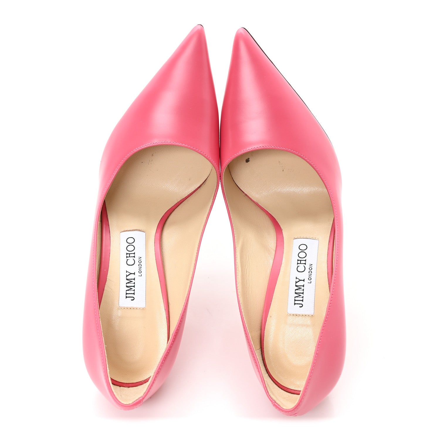 Jimmy Choo Calfskin Love 100 Pumps 37.5 Bubble 2 of 10