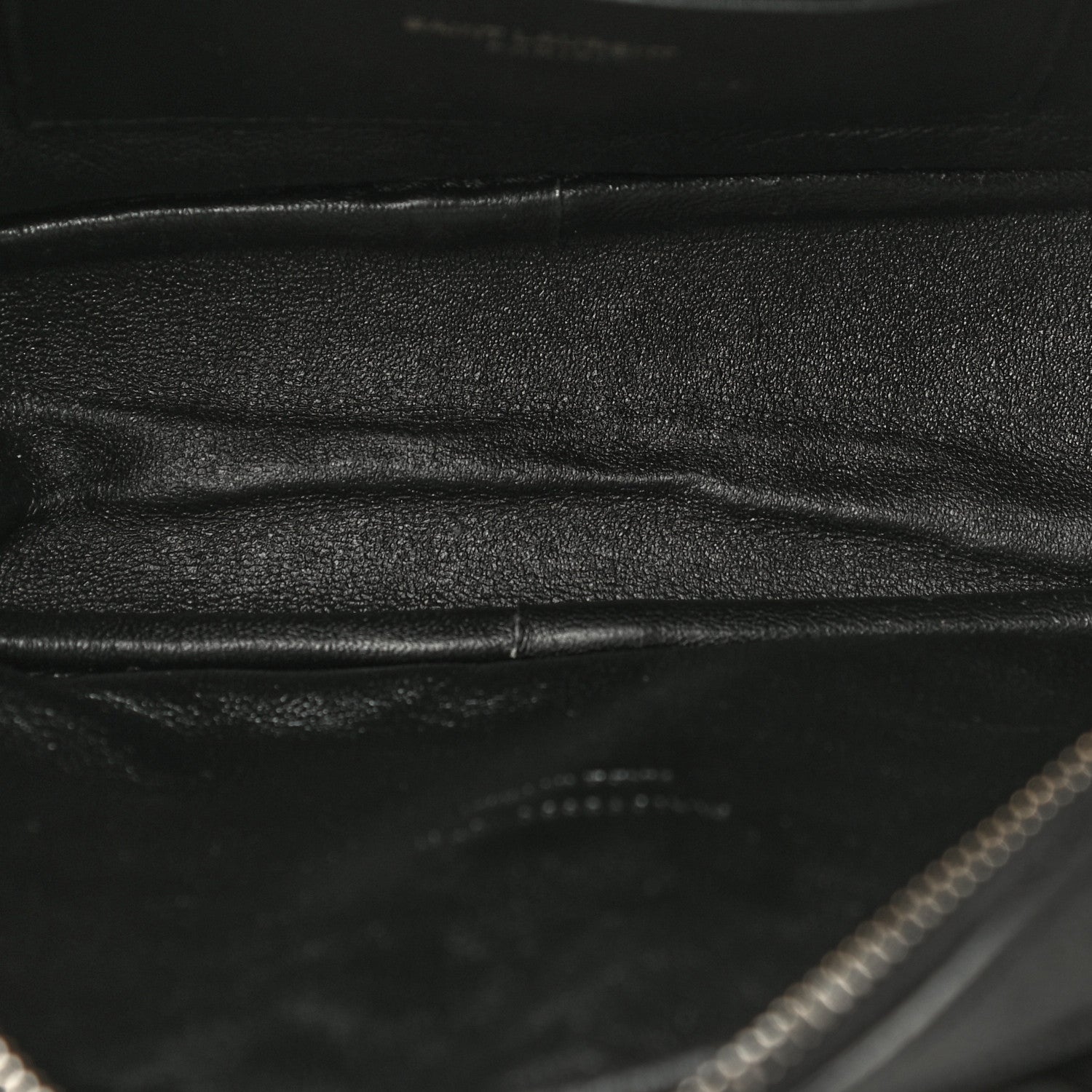 Saint Laurent Grain De Poudre Matelasse Monogram Mini Lou Camera Bag Black 11 of 11