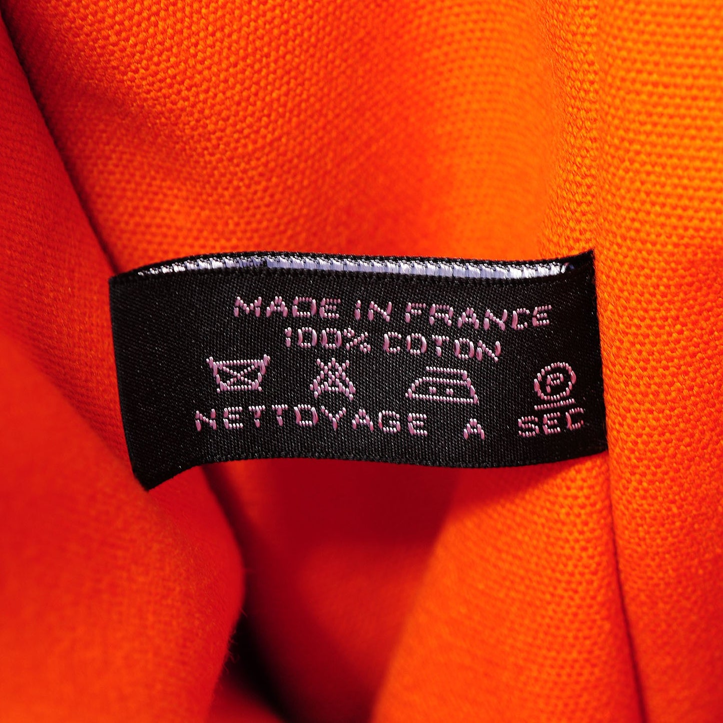 Toile Fourre Tout MM Orange