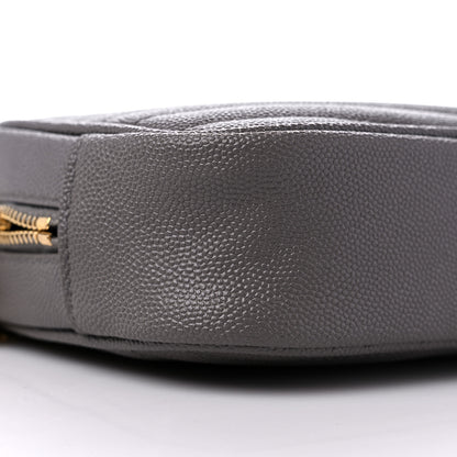 Saint Laurent Grain De Poudre Matelasse Monogram Mini Lou Camera Bag Fog 8 of 9