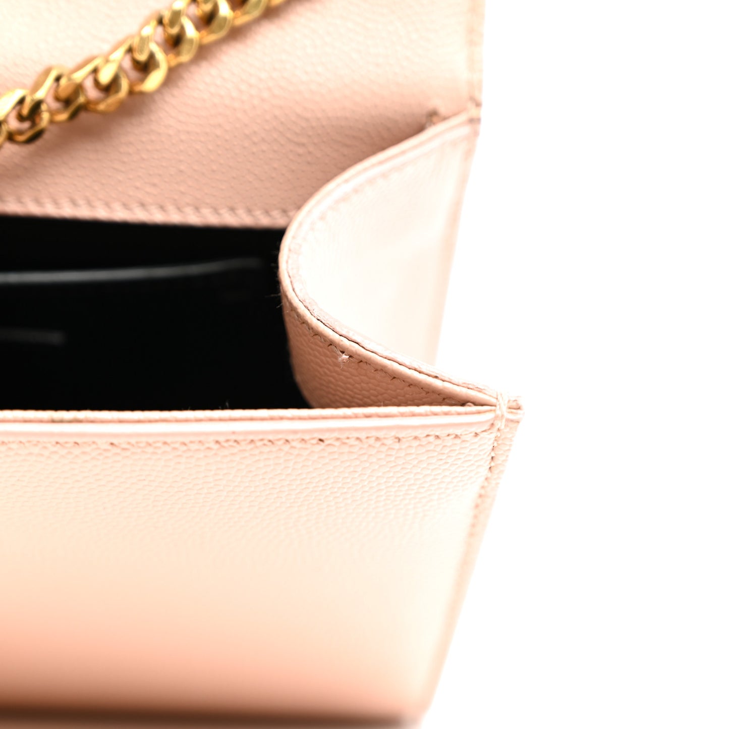 Grain De Poudre Small Monogram Kate Satchel Pale Blush