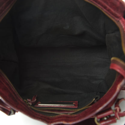 Balenciaga Agneau Classic Hardware City Bordeaux 5 of 16