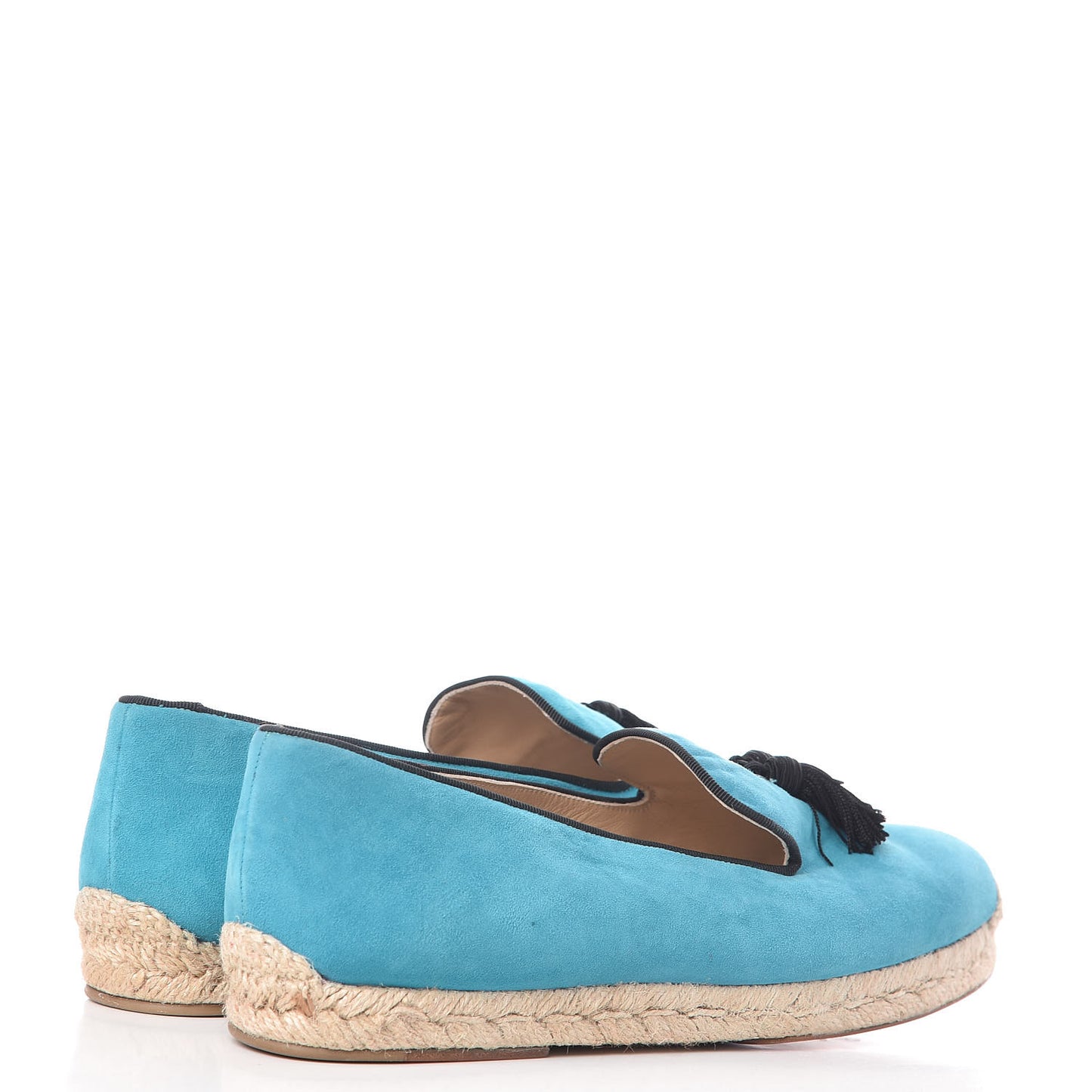 Suede Spanish Cheetah Flat Espadrilles 40 Riviera