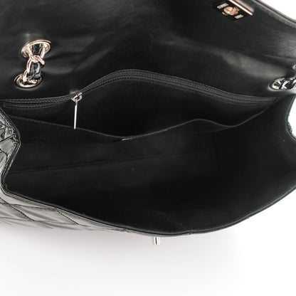 Chanel Vinyl Quilted In the Business Flap Bag Black 5 of 9