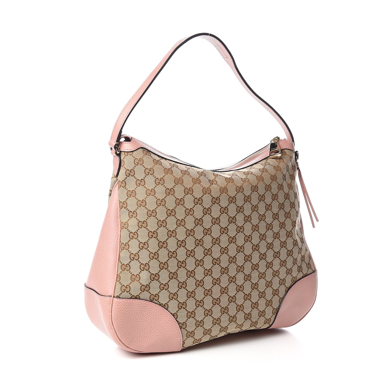 GG Monogram Large Margaux Hobo Beige Soft Pink