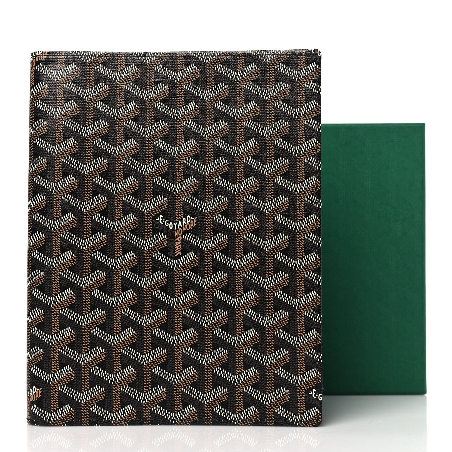 Goyard Goyardine Agenda Cover Black Gold 10 of 10