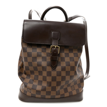 Louis Vuitton Damier Ebene Soho Backpack 1 of 11
