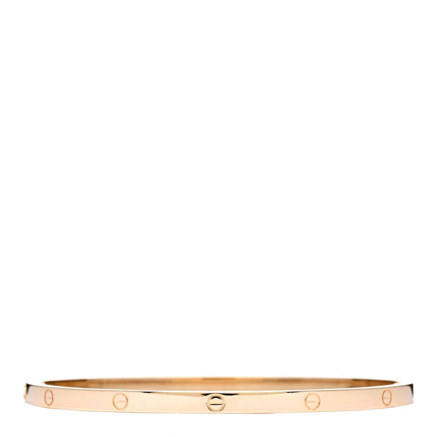 Cartier 18K Yellow Gold Small LOVE Bracelet 19 2 of 4
