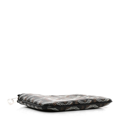 Goyard Goyardine Nano Senat Key Pouch Black Gold 4 of 7