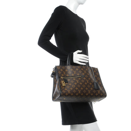 Louis Vuitton Monogram Popincourt MM Black 3 of 9
