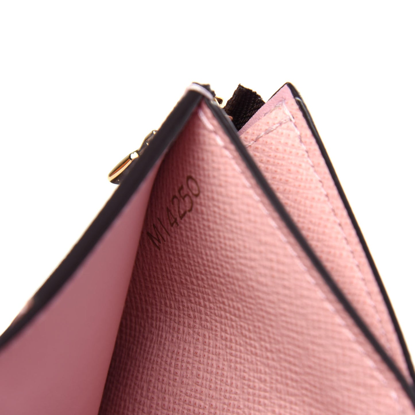 Monogram Zoe Wallet Rose Ballerine