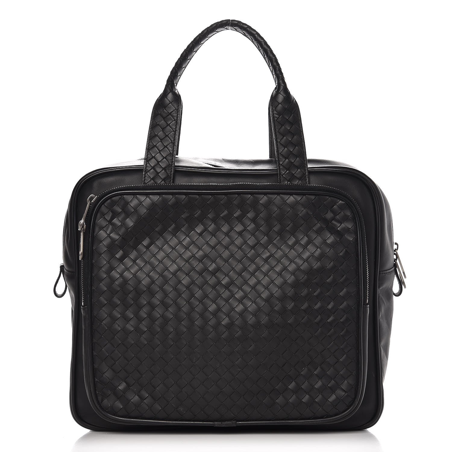 Bottega Veneta Intrecciato VN Travel Bag Nero Black 1 of 6