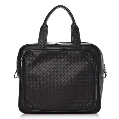 Bottega Veneta Intrecciato VN Travel Bag Nero Black 1 of 6