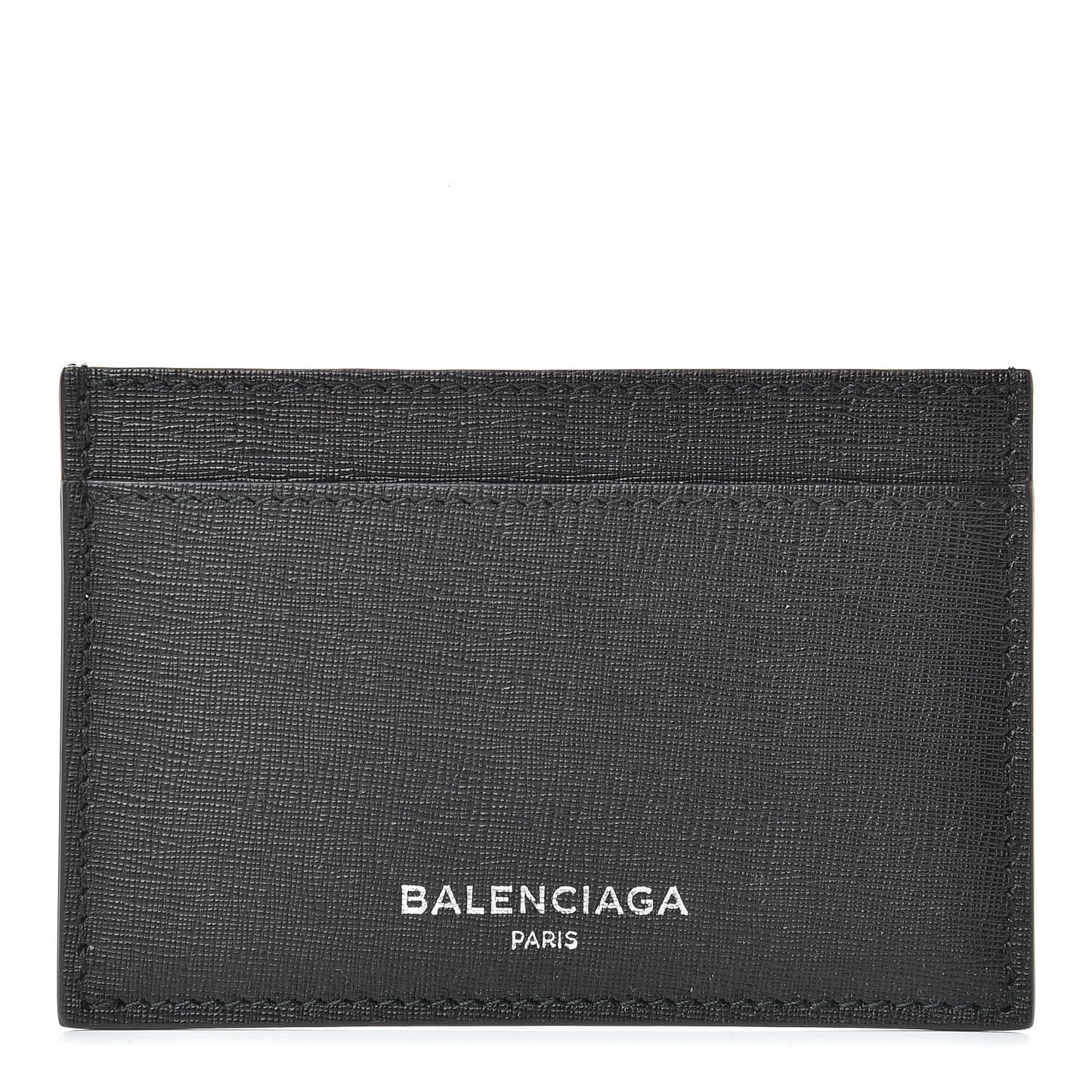 Textured Calfskin Everyday Multi Card Case Black