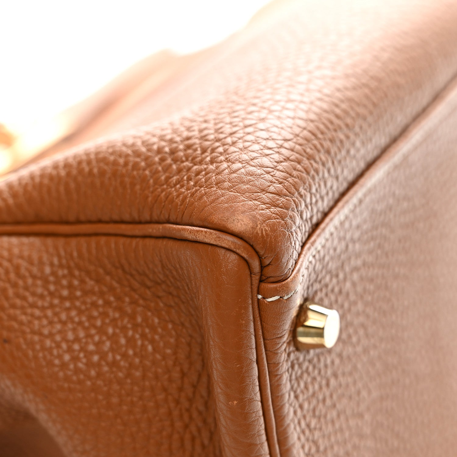 Hermes Togo Kelly Retourne 35 Gold 12 of 14