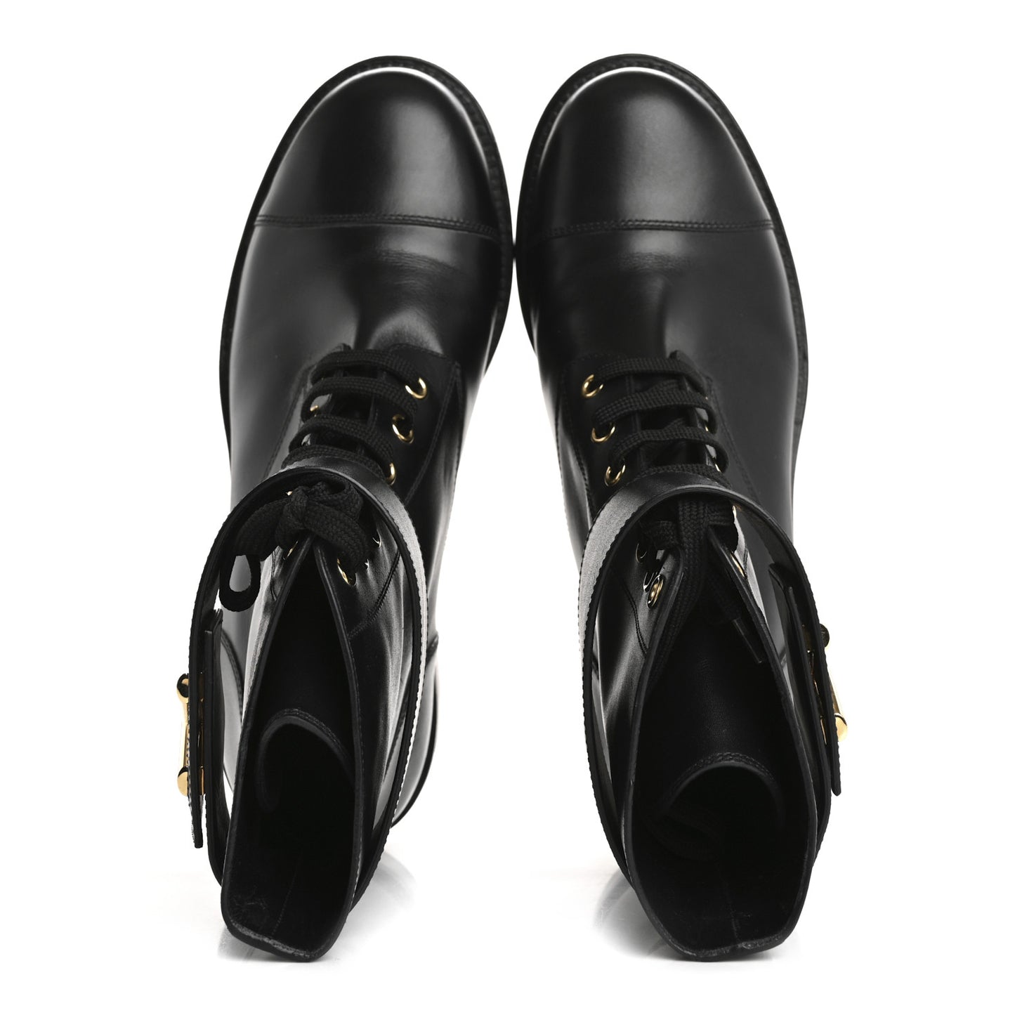 Calfskin Wonderland Ranger Boots 39 Black