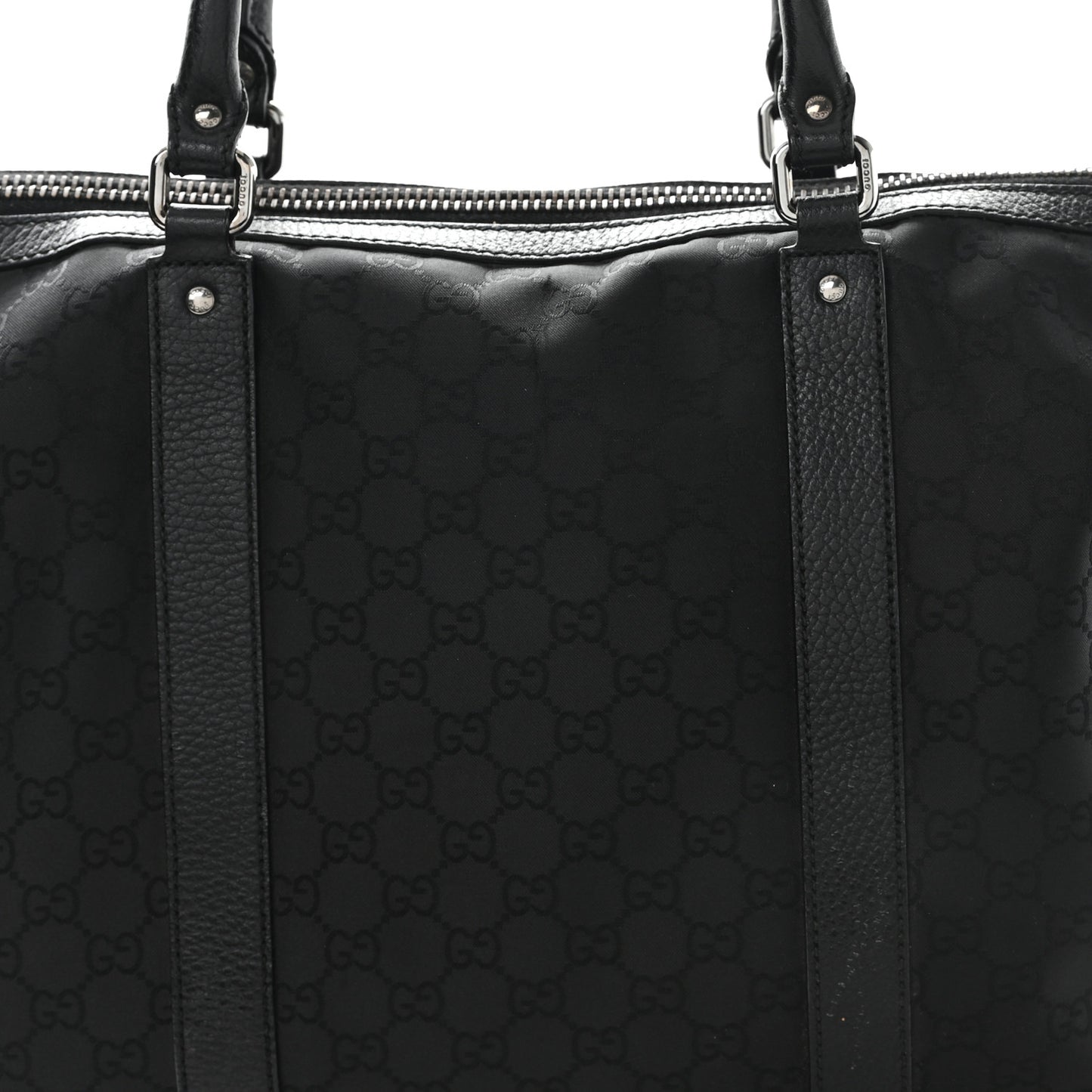 Monogram Large Business Tote Black
