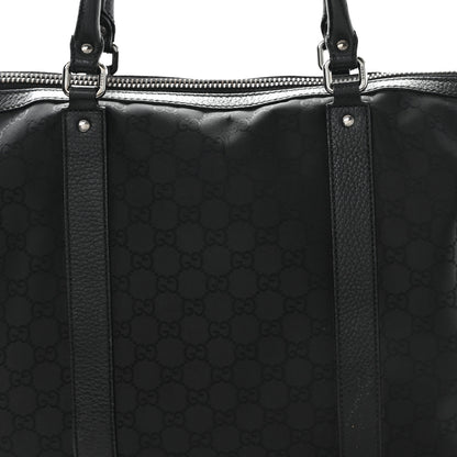 Gucci Monogram Large Business Tote Black 8 of 10