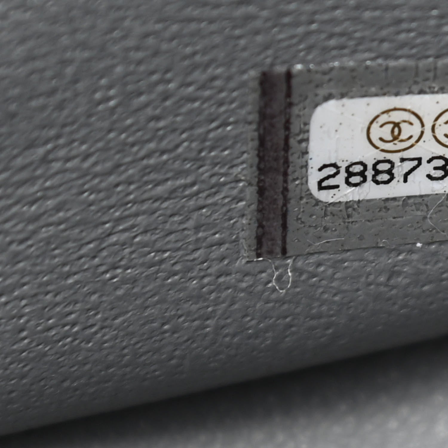 Chanel Caviar Quilted Jumbo Double Flap Grey 7 of 11