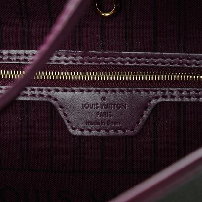 Louis Vuitton Monogram Totem Neverfull MM Magenta 6 of 6