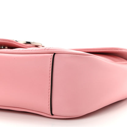 Gucci Calfskin Matelasse Small GG Marmont Shoulder Bag Wild Rose 5 of 9