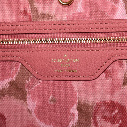 Louis Vuitton Monogram Articles de Voyage Ikat Neverfull GM Rose Velours 6 of 13
