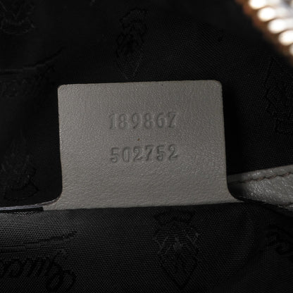 Gucci Python Pop Bamboo Top Handle Tote Roccia 8 of 8