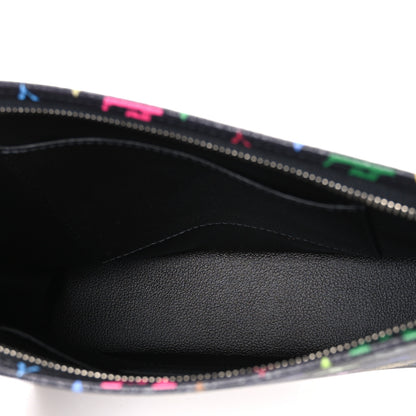 Louis Vuitton LV X TM Monogram Multicolor Toiletry Pouch 26 Black 5 of 7