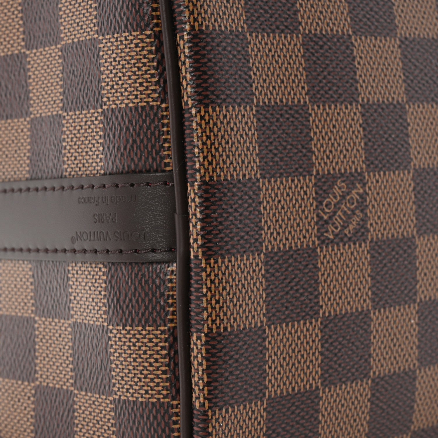 Louis Vuitton Damier Ebene Speedy Bandouliere 25 8 of 9