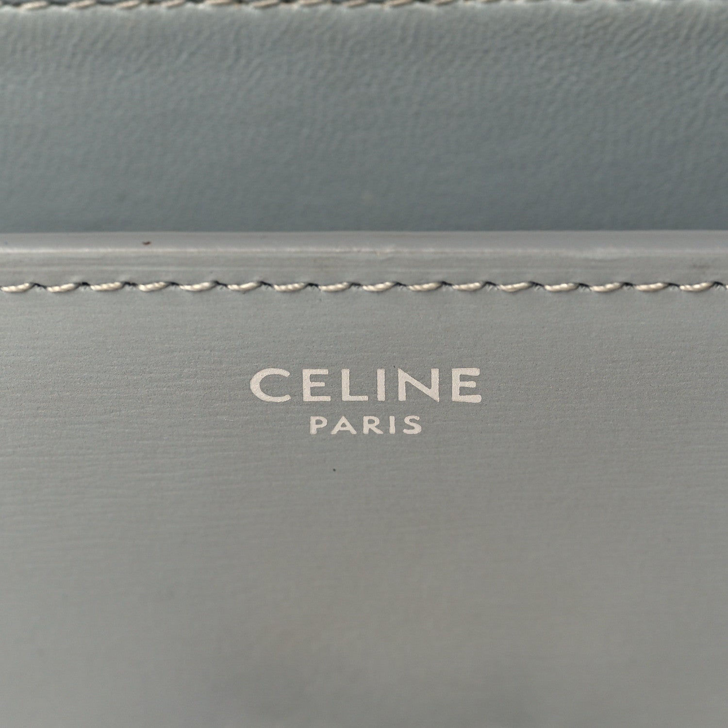 Celine Box Calfskin Teen Classic Box Flap Bag Frost 6 of 11
