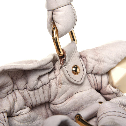 Louis Vuitton Lambskin Olympe Stratus PM Ecru 23 of 34