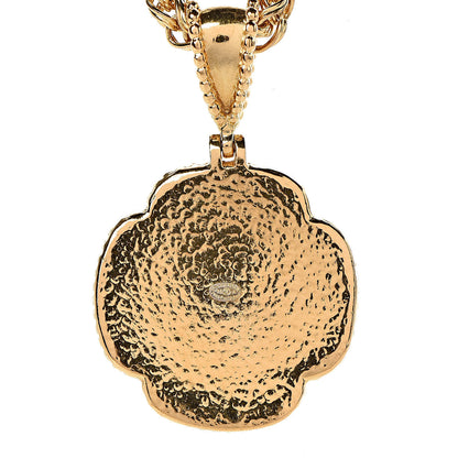 Chanel CC Chain Pendant Necklace Gold 6 of 6