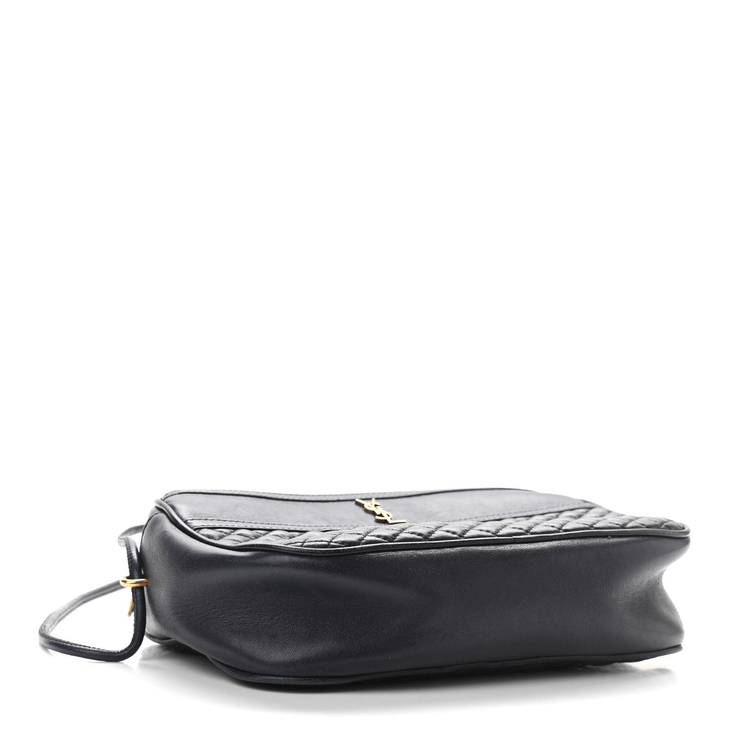 Lambskin Quilted Victoire Camera Bag Deep Marine